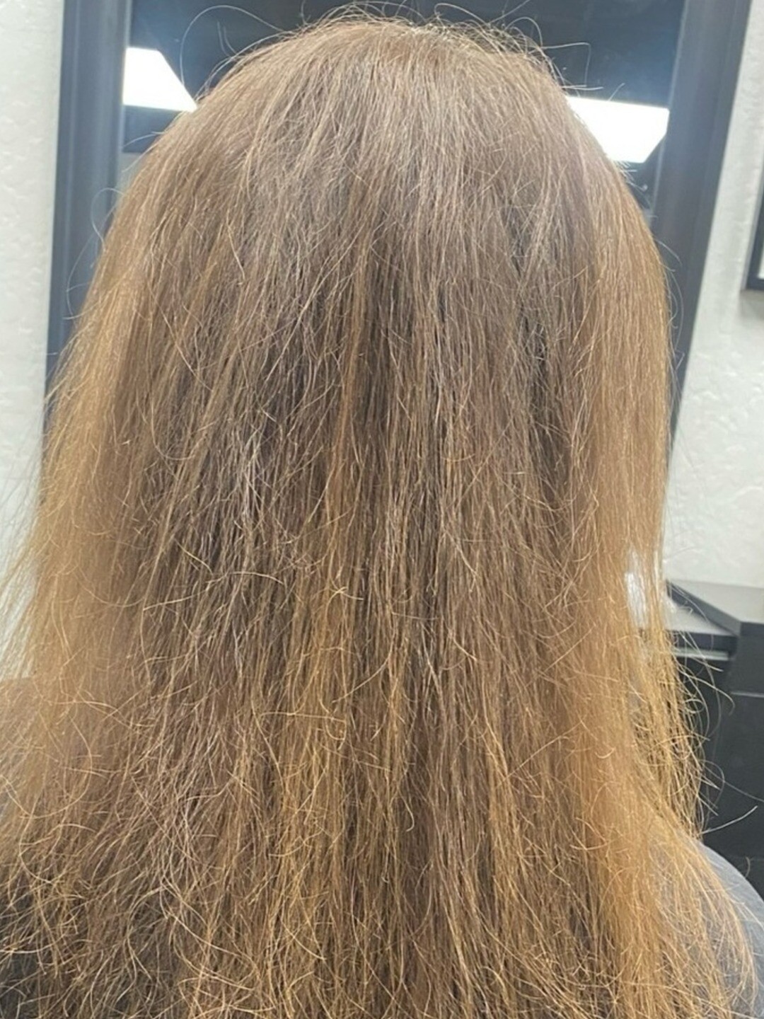 Straw blonde, and then the deepest brunette on this page &mdash; before